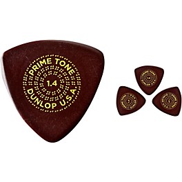 Dunlop Primetone Small Tri Sculpted Plectra, 1.3 (3-Pack)