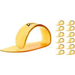 Dunlop Ultex Medium Thumbpicks Gold (12-Pack)