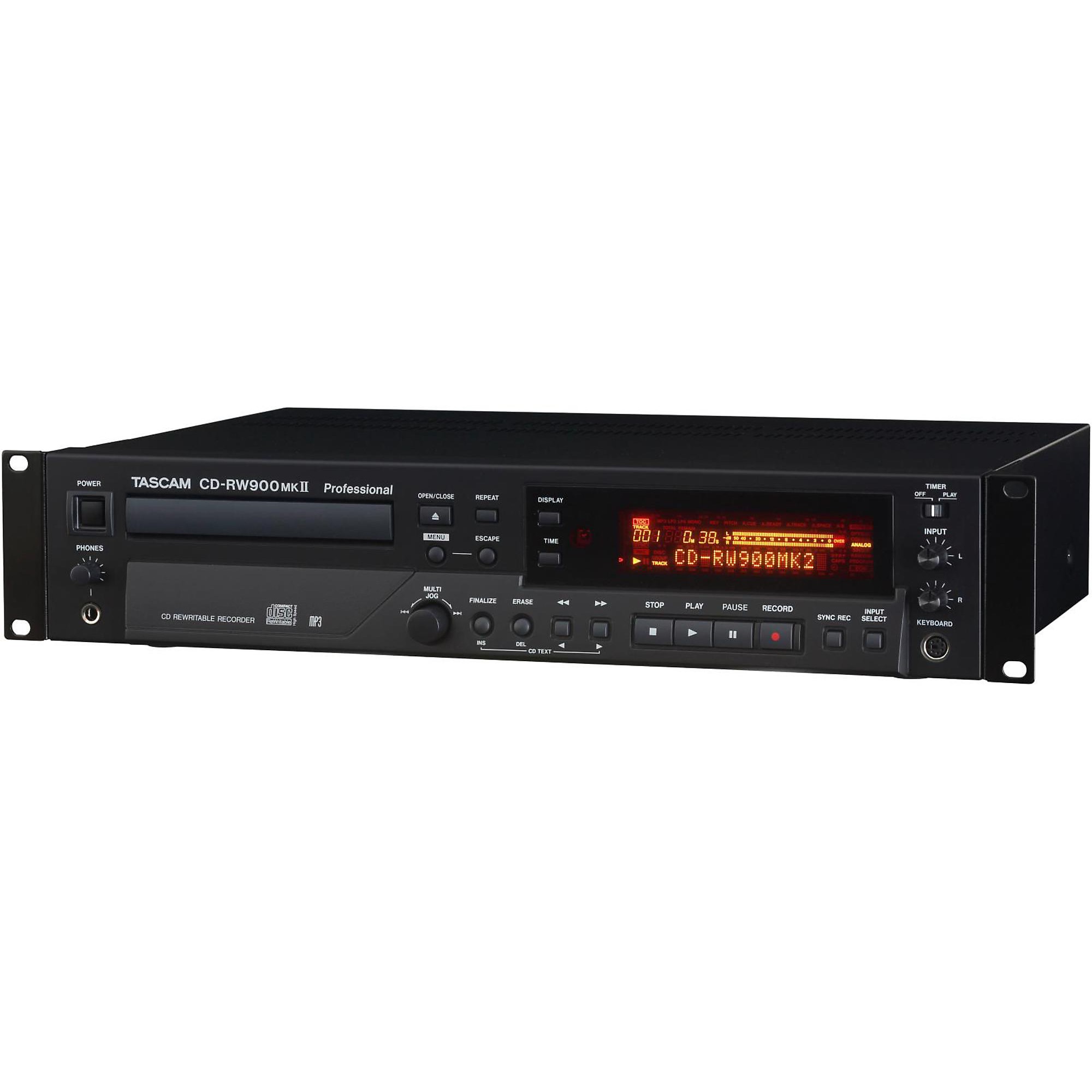 終了間近‼️ 9/5まで‼️  TASCAM CD-RW900MK Ⅱ TASCAM CD-RW900MKII CD Recorder/Player for sale online | eBay