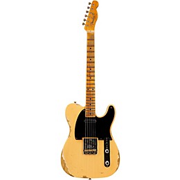 Fender Custom Shop 1952 Heavy Relic Telecaster Electric Guitar Nocaster Blonde Maple