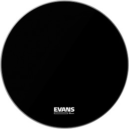 Evans EQ3 Resonant Black Tom Drumhead for Floor Tom Conversion 16 in.