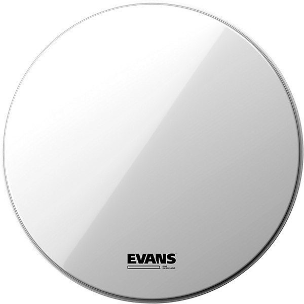 Evans EQ3 Resonant Smooth White Tom Drumhead for Floor Tom Conversion 16 in.
