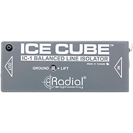 Radial Engineering IceCube IC-1 Balanced Line Isolator and Hum Eliminator