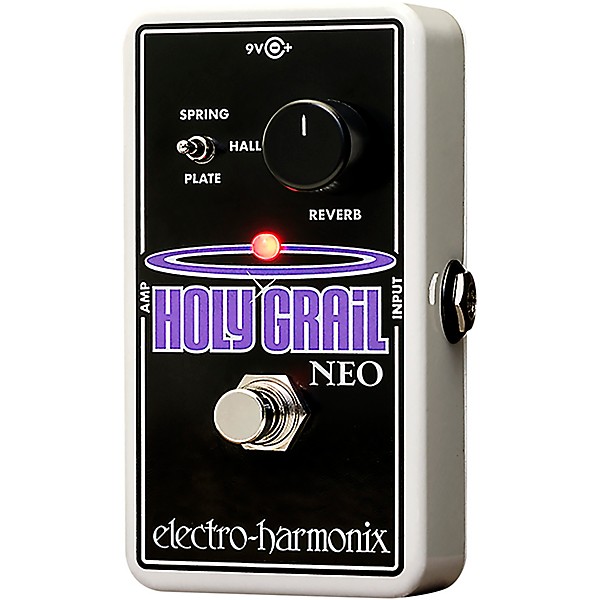 Open Box Electro-Harmonix Holy Grail Neo Reverb Guitar Effetcs Pedal Level 1