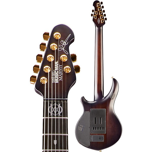 Ernie Ball Music Man Majesty Artisan Series 7-String Electric Guitar Nero