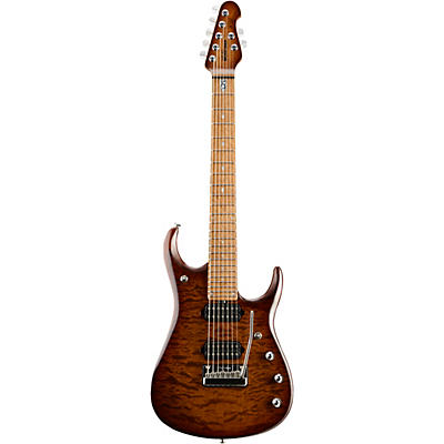 Ernie Ball Music Man Jp15 Roasted Quilt Maple Top 7-String Electric Guitar Sahara Burst for sale