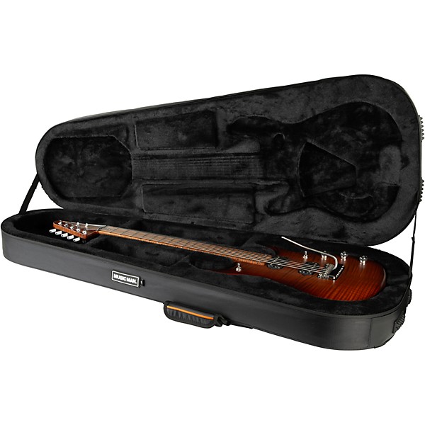 Ernie Ball Music Man JP15 Roasted Flame Maple Top 7-String Electric Guitar Sahara Burst