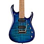 Ernie Ball Music Man JP15 Roasted Flame Maple Top 7-String Electric Guitar Cerulean Paradise thumbnail