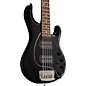 Ernie Ball Music Man Stingray 5 HH Neck Through 5-String Electric Bass Guitar Black Rosewood