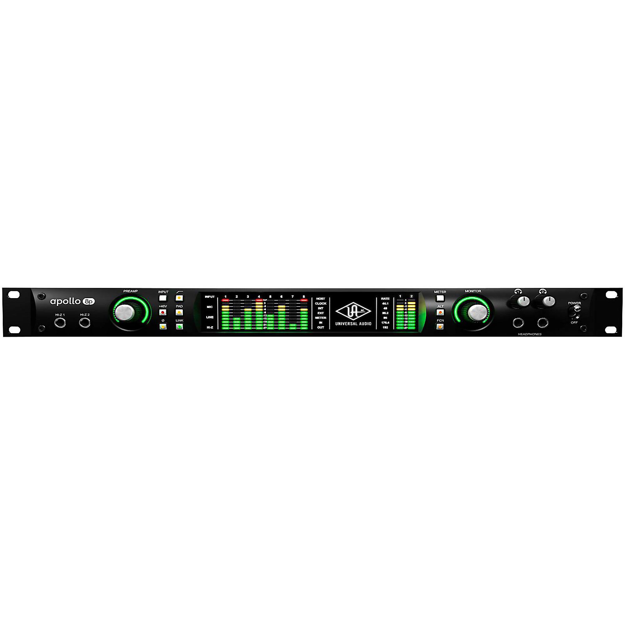 UNIVERSAL AUDIO APOLLO 8P Quad② Open Box Universal Audio Apollo 8p Thunderbolt Audio