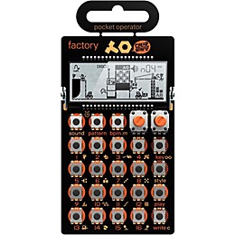 teenage engineering Factory Pocket Operator with Batteries, Headphones and Cable