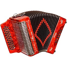 Alacran Accordion AL3112 Red with Case FBE Alacran Accordion AL3112 Red with Case FBE