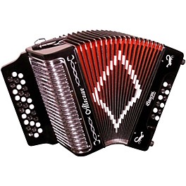 Open Box Alacran Accordion AL3112 Black with Case Level 1 GCF