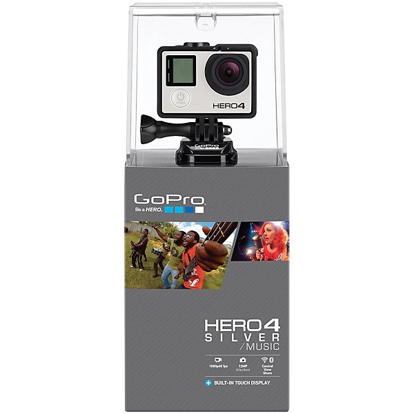 Open Box GoPro HERO4 Silver - Music Level 1