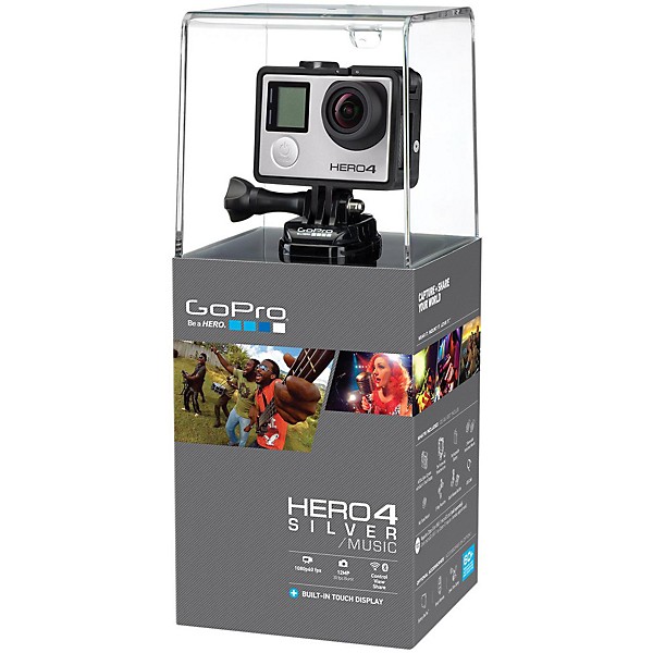 Open Box GoPro HERO4 Silver - Music Level 1