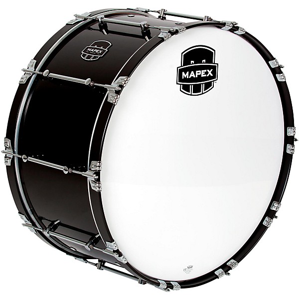 Mapex Quantum Bass Drum 28 x 14 in. Gloss Black/Gloss Chrome Hardware