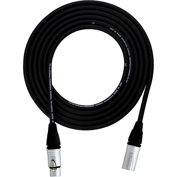 ProCo Evolution Microphone XLRF/XLRM Cable 30 ft.