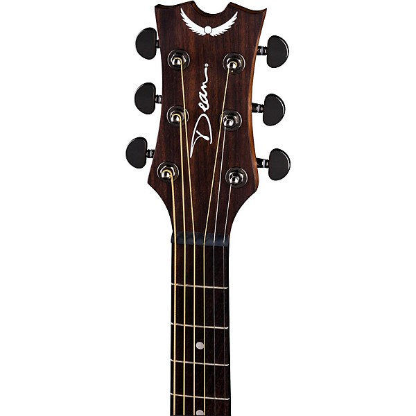 Dean AXS Parlor Acoustic Guitar Mahogany