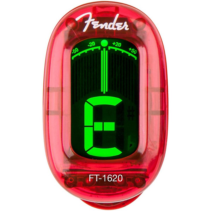Fender California Series ClipOn Tuners Candy Apple Red Guitar Center