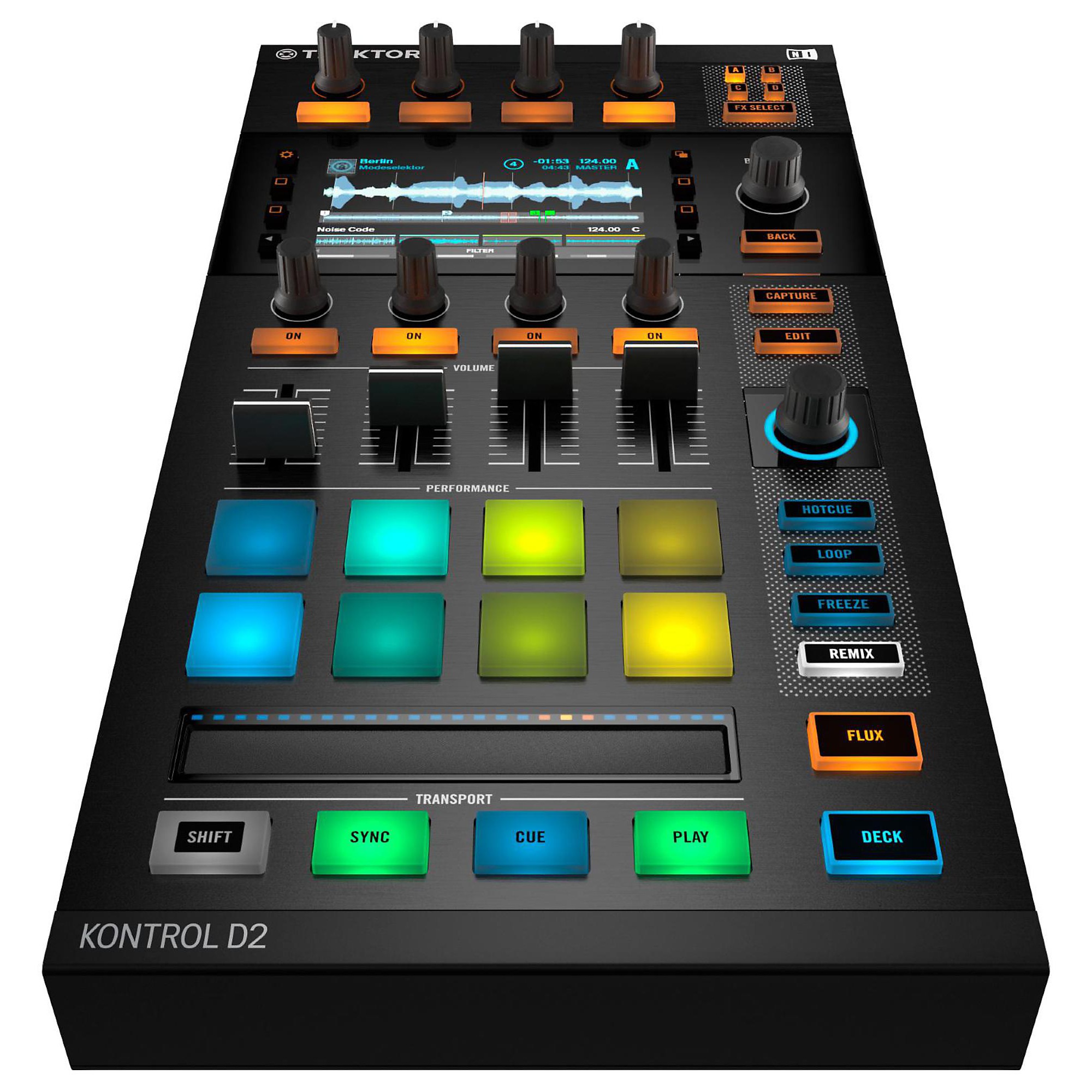 d*g様 NATIVE INSTRUMENTS Traktor KONTROL Open Box Native Instruments Traktor Kontrol D2 | Guitar Center