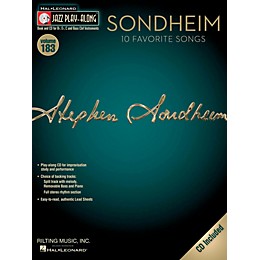 Hal Leonard Sondheim - Jazz Play-Along Volume 183 Book/CD