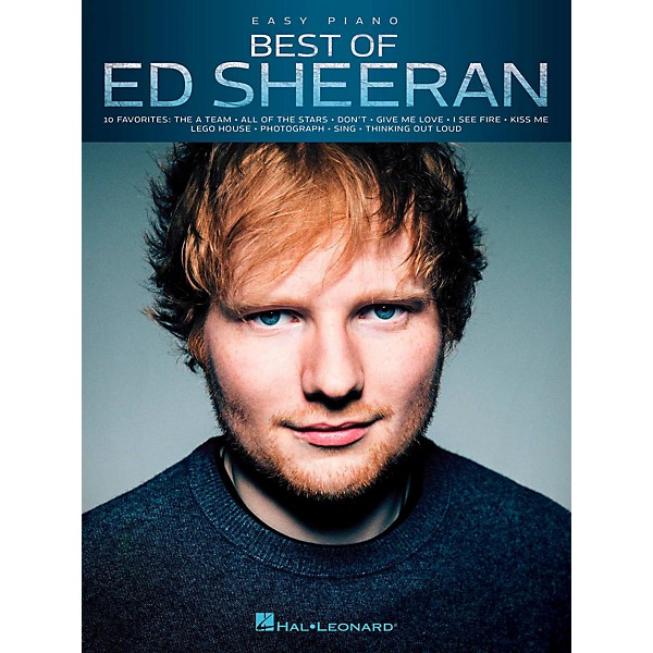 Hal Leonard Best Of Ed Sheeran For Easy Piano