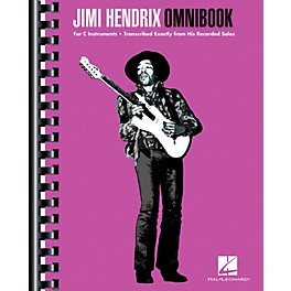 Hal Leonard Jimi Hendrix Omnibook for C Instruments