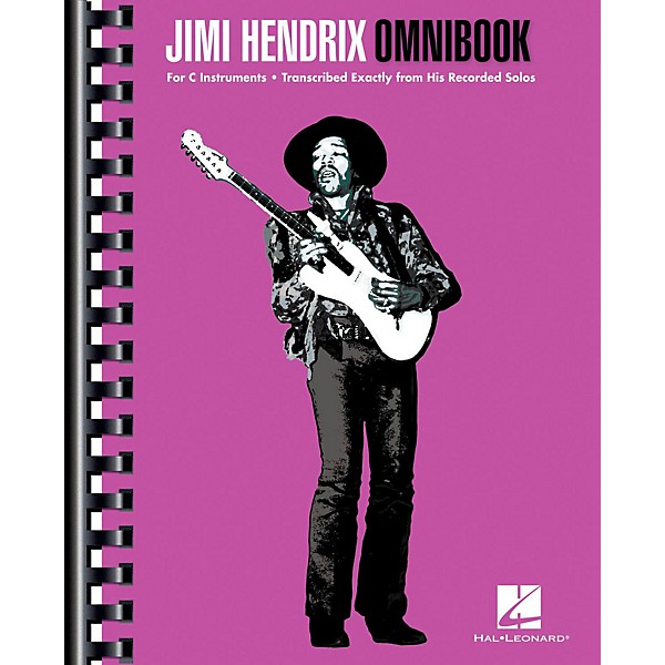 Hal Leonard Jimi Hendrix Omnibook for C Instruments