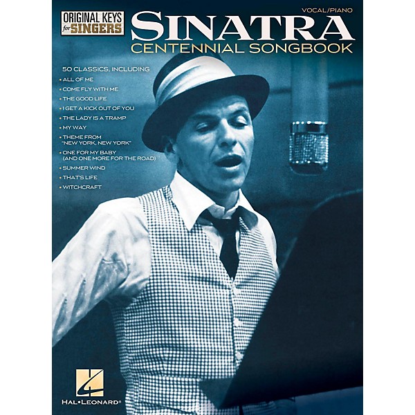 Hal Leonard Frank Sinatra Centennial Songbook - Original Keys For Singers