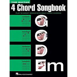 Hal Leonard The Guitar Four Chord Songbook (4 Chord) G-C-D-Em