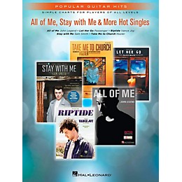 Hal Leonard All Of Me, Stay With Me & More Hot Singles Easy Guitar Tab Songbook