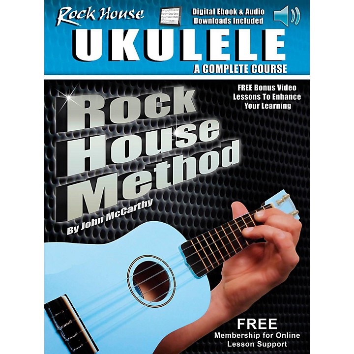 Left Handed Ukulele Complete Method Ukulele Learn MUSIC BOOK & ONLINE AUDIO EASY 