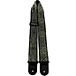 Perri's 2" Nylon Webbing Guitar Strap with Leather Ends Metallic Gold thumbnail