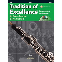 KJOS Tradition of Excellence Book 3 Oboe