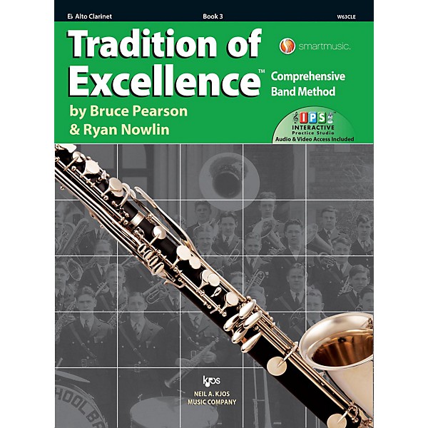 KJOS Tradition of Excellence Book 3 Alto clarinet