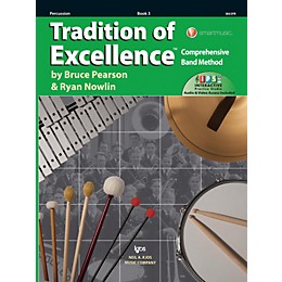 KJOS Tradition of Excellence Book 3 Percussion