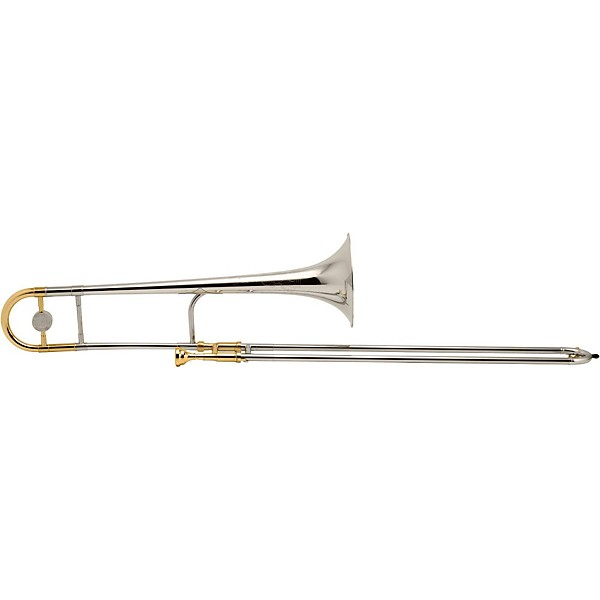 King 2B Legend Series Trombone 2BSXG Sterling Silver Bell Silver with Gold Trim