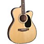 Blueridge Contemporary Series BR-73CE Cutaway 000 Acoustic-Electric Guitar Natural thumbnail