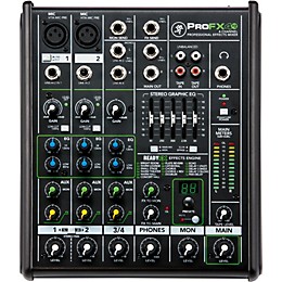 Open Box Mackie ProFX4v2 4-Channel Professional FX Mixer