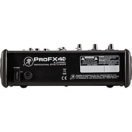 Open Box Mackie ProFX4v2 4-Channel Professional FX Mixer