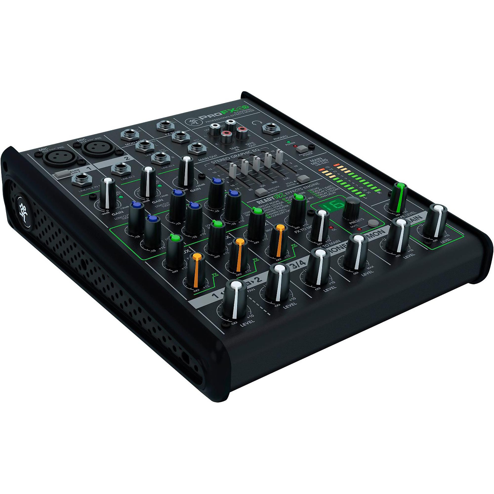 Open Box Mackie ProFX4v2 4-Channel Professional FX Mixer