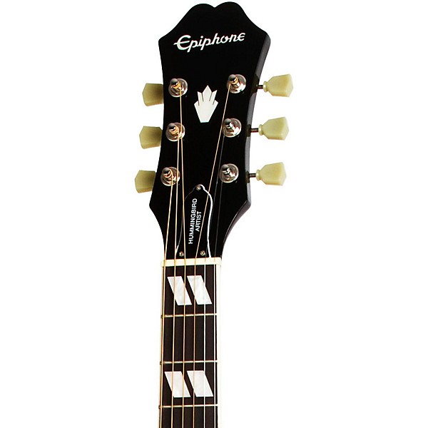 Epiphone Hummingbird Studio Acoustic-Electric Guitar Ebony
