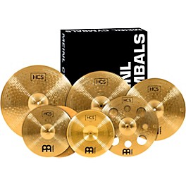 MEINL HCS-SCS1 Ultimate Complete Cymbal Set Pack With Free 16" Trash Crash