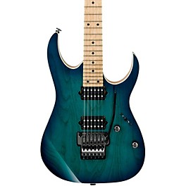 Open Box Ibanez RG Prestige Series RG652AHM Electric Guitar Level 1 Nebula Green Burst