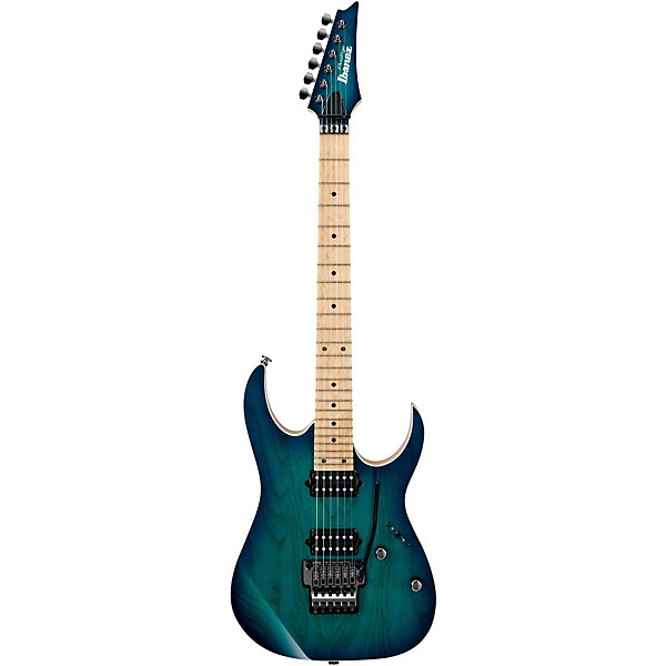 Ibanez RG Prestige Series RG652AHM Electric Guitar Nebula Green Burst