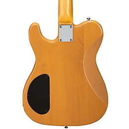 Open Box G&L Tribute ASAT Deluxe Carved Top P-90 Electric Guitar Level 2 Orange Cream 190839130099