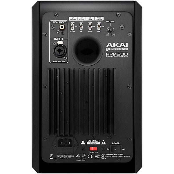 Akai Professional RPM500 Black Studio Monitor
