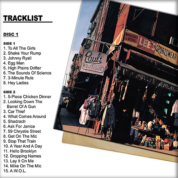 Beastie Boys - Paul's Boutique (20th Anniversary Remastered Edition) Vinyl LP