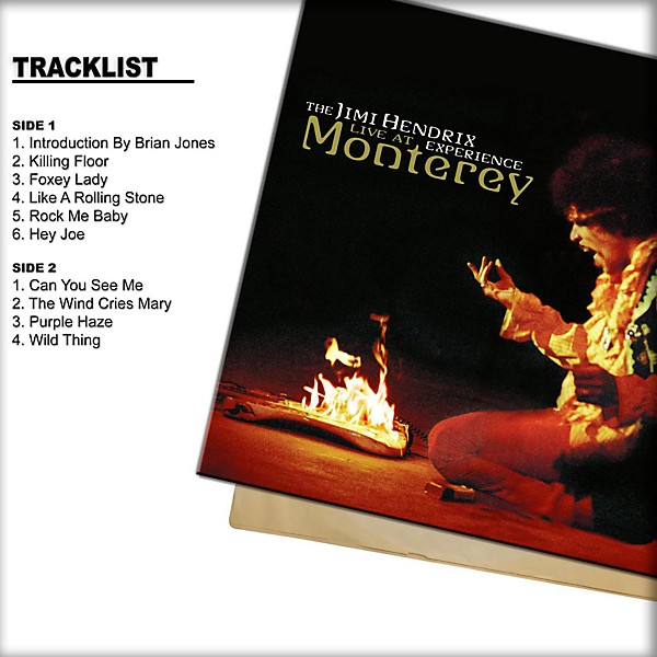 Jimi Hendrix - Live at Monterey Vinyl LP | Guitar Center