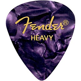 Fender 351 Premium Heavy Guitar Picks - 144 Count Purple Moto